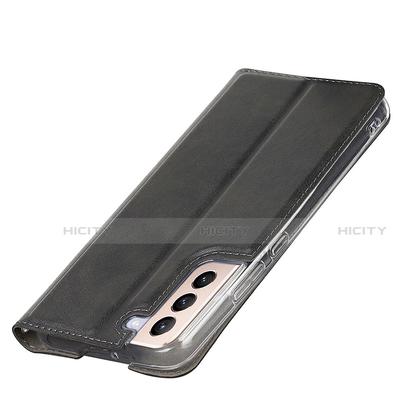 Custodia Portafoglio In Pelle Cover con Supporto D08T per Samsung Galaxy S21 5G