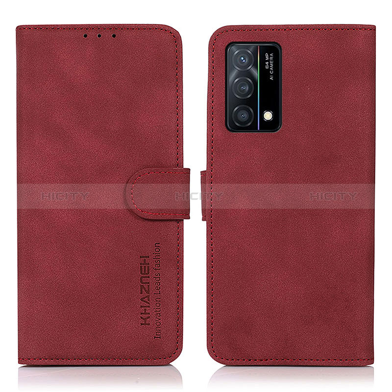 Custodia Portafoglio In Pelle Cover con Supporto D08Y per Oppo K9 5G