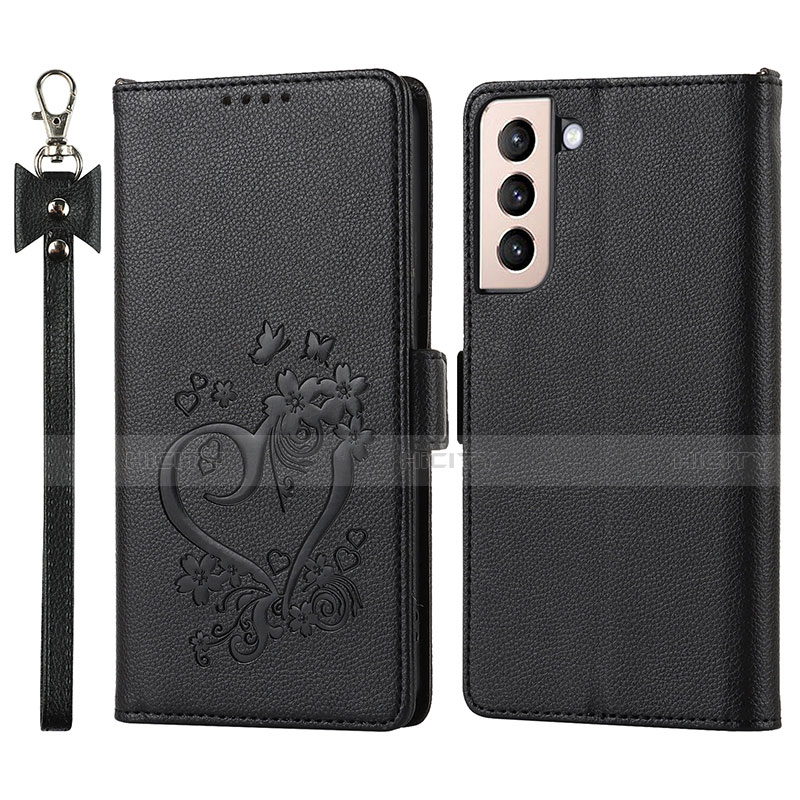 Custodia Portafoglio In Pelle Cover con Supporto D11T per Samsung Galaxy S21 5G