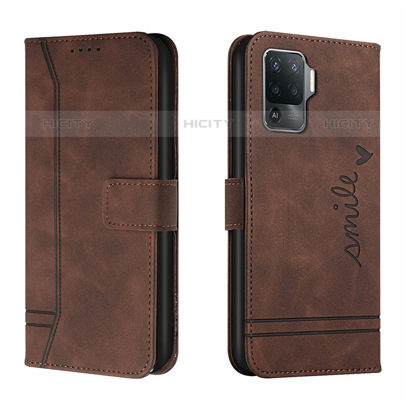 Custodia Portafoglio In Pelle Cover con Supporto H01X per Oppo Reno5 Lite
