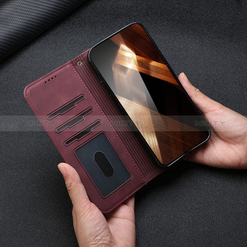 Custodia Portafoglio In Pelle Cover con Supporto H01X per Xiaomi Redmi Note 9