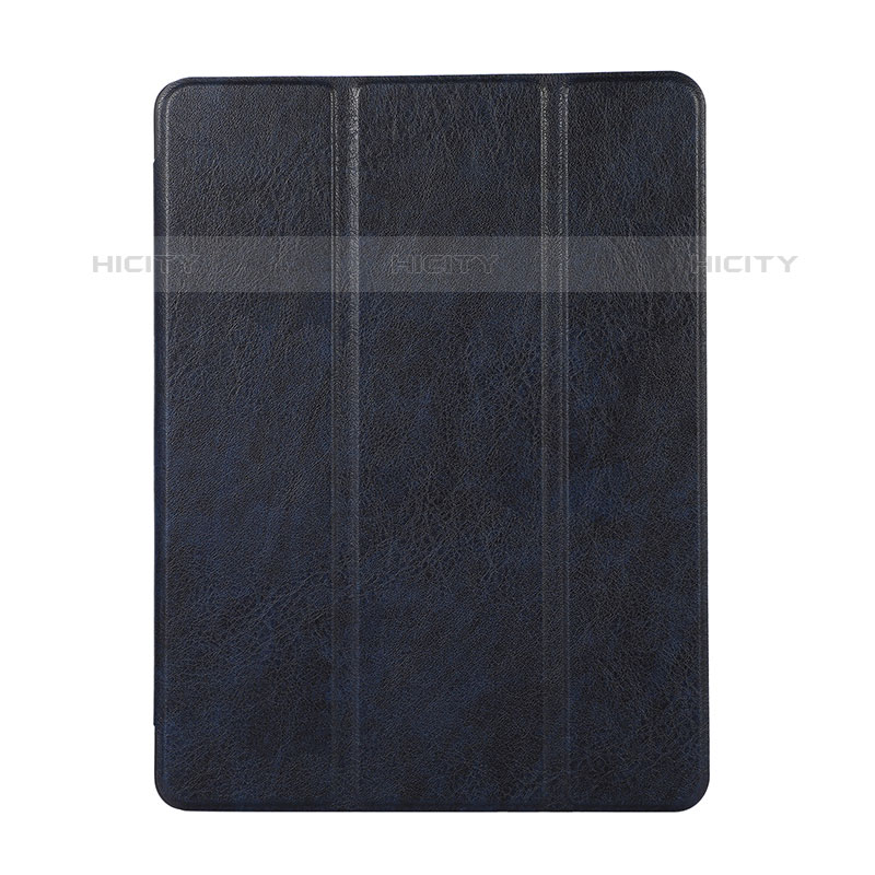 Custodia Portafoglio In Pelle Cover con Supporto H02 per Apple iPad Mini 4 Blu