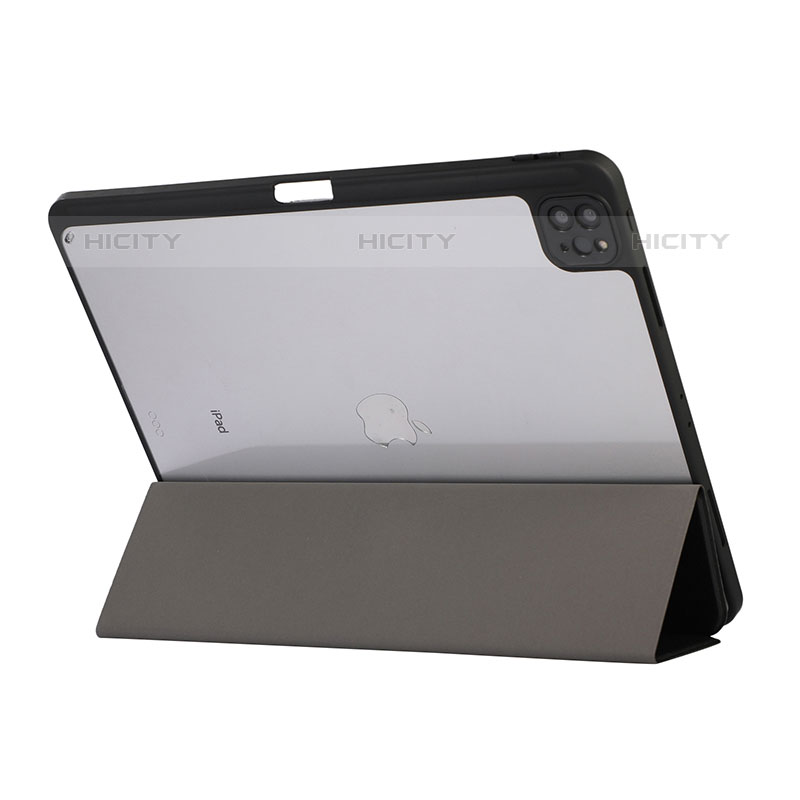 Custodia Portafoglio In Pelle Cover con Supporto H02 per Apple iPad Pro 12.9 (2020)