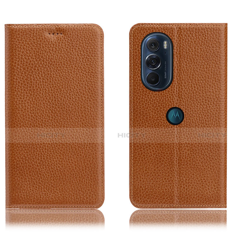 Custodia Portafoglio In Pelle Cover con Supporto H02P per Motorola Moto Edge 30 Pro 5G