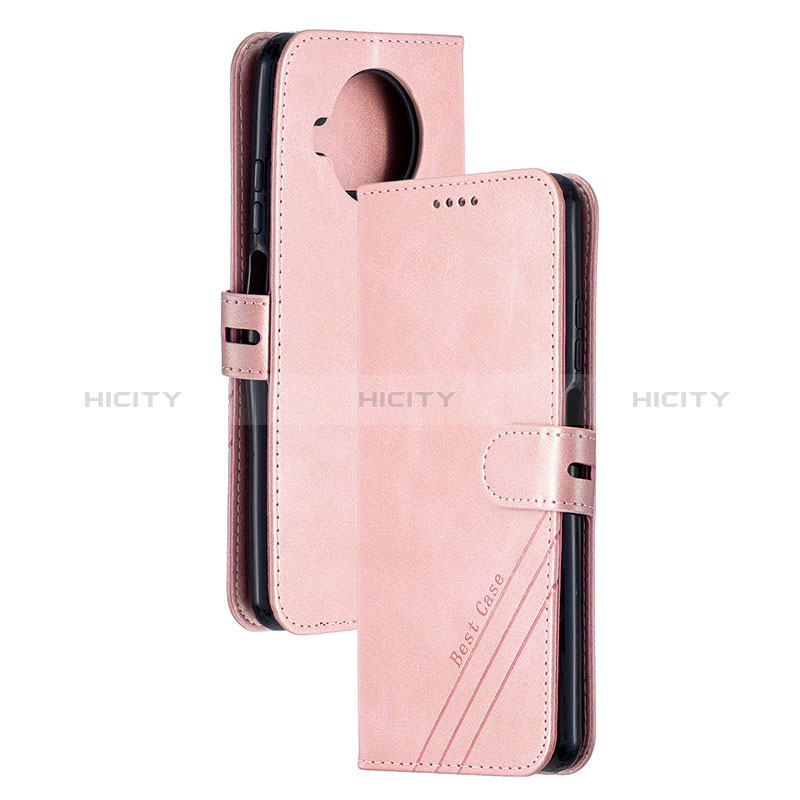 Custodia Portafoglio In Pelle Cover con Supporto H02X per Xiaomi Mi 10T Lite 5G Oro Rosa