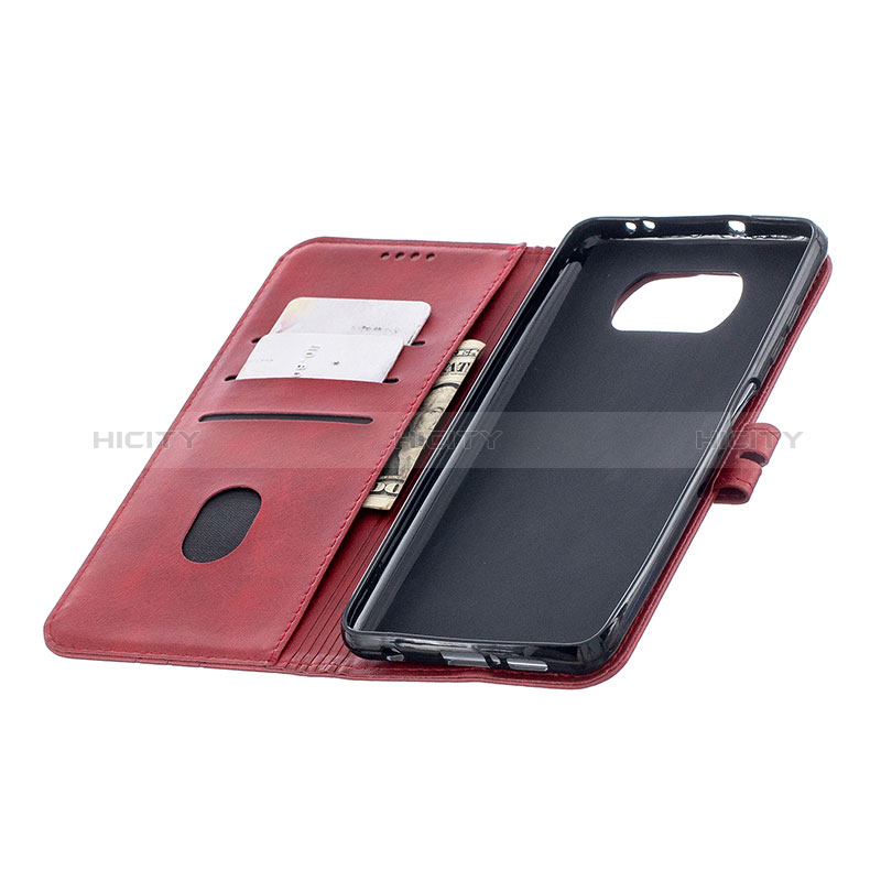 Custodia Portafoglio In Pelle Cover con Supporto H02X per Xiaomi Poco X3 NFC