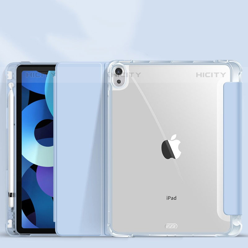 Custodia Portafoglio In Pelle Cover con Supporto H03 per Apple iPad Air 4 10.9 (2020)
