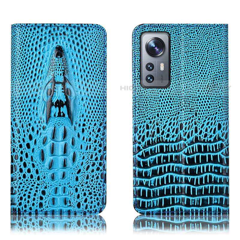 Custodia Portafoglio In Pelle Cover con Supporto H03P per Xiaomi Mi 12 Pro 5G