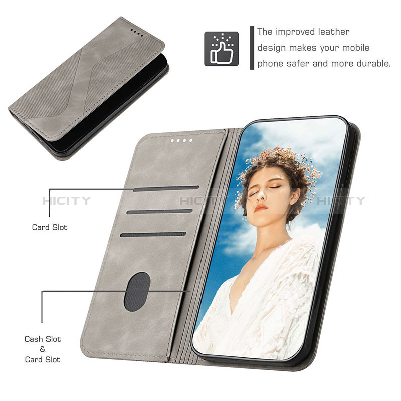 Custodia Portafoglio In Pelle Cover con Supporto H03X per OnePlus 10 Pro 5G