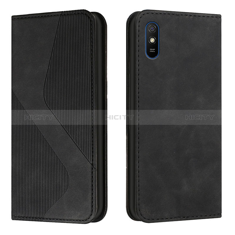 Custodia Portafoglio In Pelle Cover con Supporto H03X per Xiaomi Redmi 9A