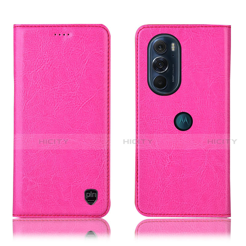 Custodia Portafoglio In Pelle Cover con Supporto H04P per Motorola Moto Edge 30 Pro 5G