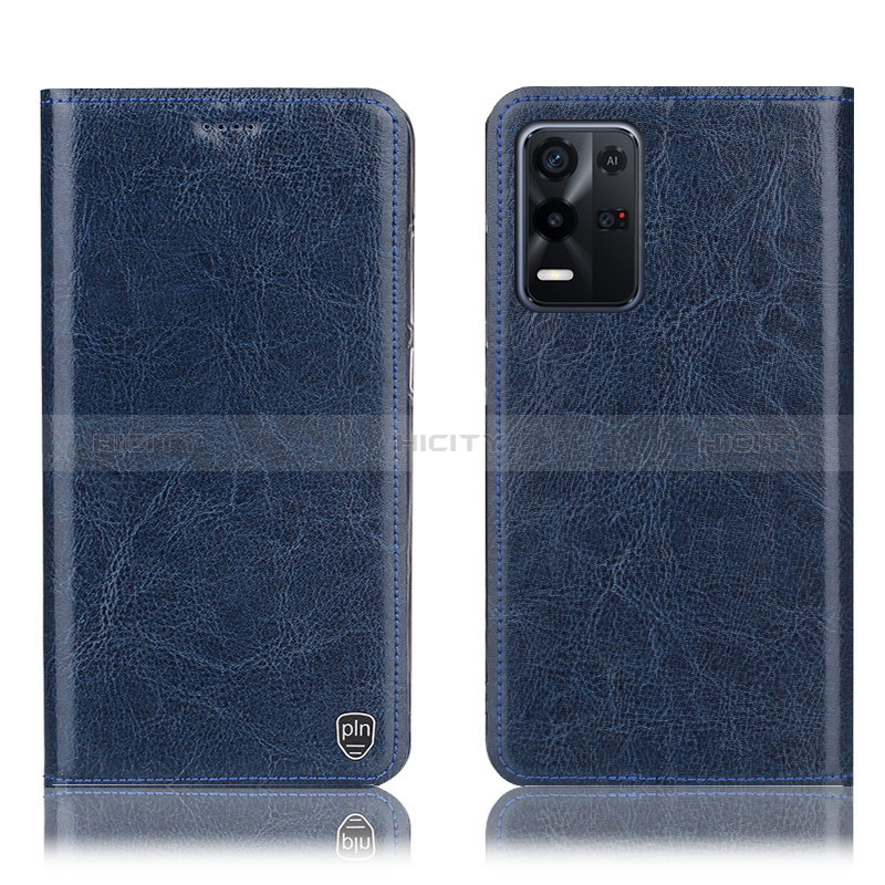 Custodia Portafoglio In Pelle Cover con Supporto H04P per Oppo K9X 5G