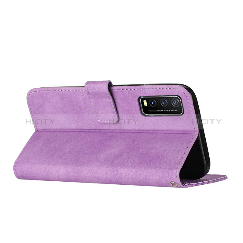 Custodia Portafoglio In Pelle Cover con Supporto H04X per Vivo Y11s