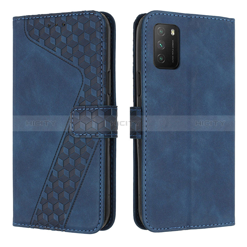 Custodia Portafoglio In Pelle Cover con Supporto H04X per Xiaomi Poco M3