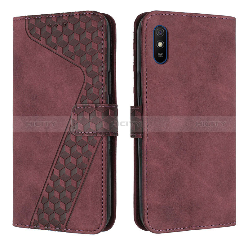 Custodia Portafoglio In Pelle Cover con Supporto H04X per Xiaomi Redmi 9A