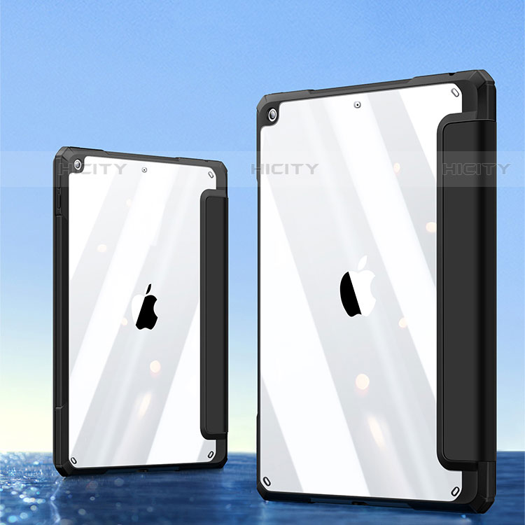 Custodia Portafoglio In Pelle Cover con Supporto H05 per Apple iPad 10.2 (2020)