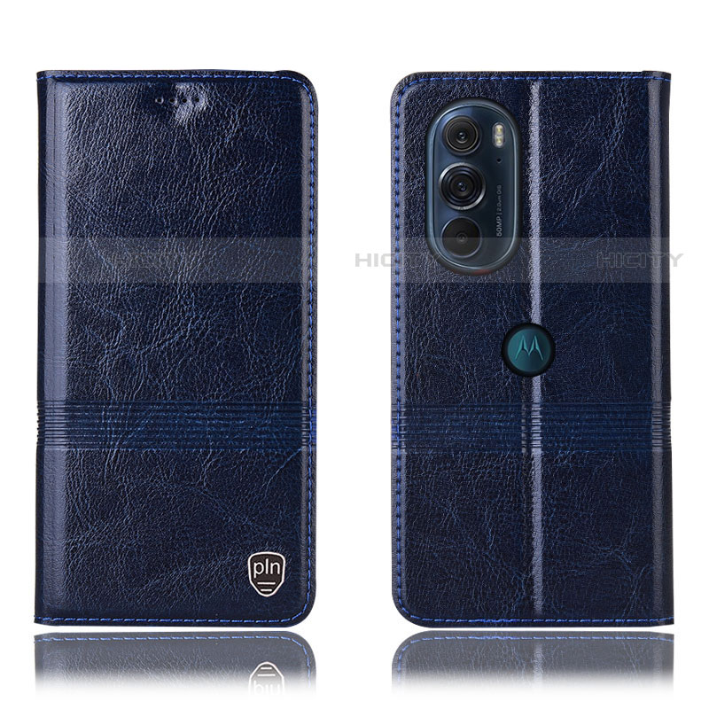 Custodia Portafoglio In Pelle Cover con Supporto H05P per Motorola Moto Edge X30 5G