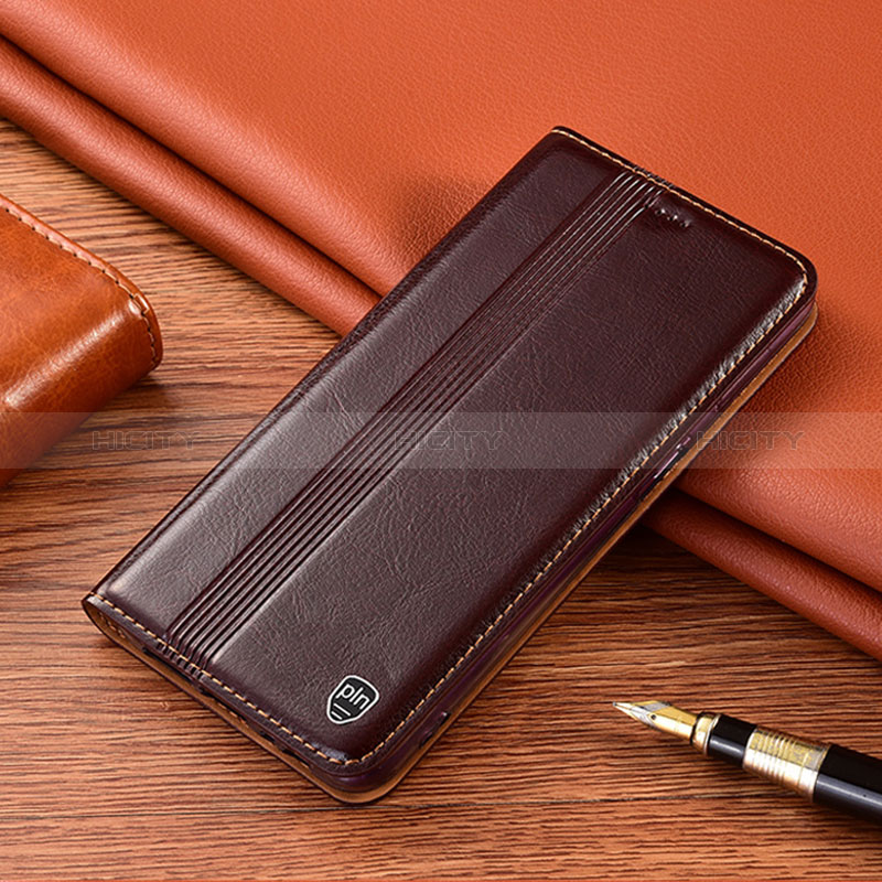 Custodia Portafoglio In Pelle Cover con Supporto H06P per Xiaomi Redmi Note 9