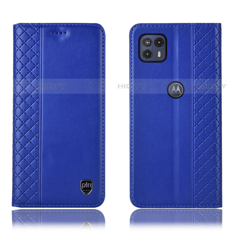 Custodia Portafoglio In Pelle Cover con Supporto H07P per Motorola Moto G50 5G