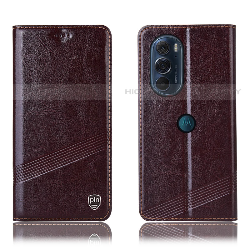 Custodia Portafoglio In Pelle Cover con Supporto H09P per Motorola Moto Edge X30 5G