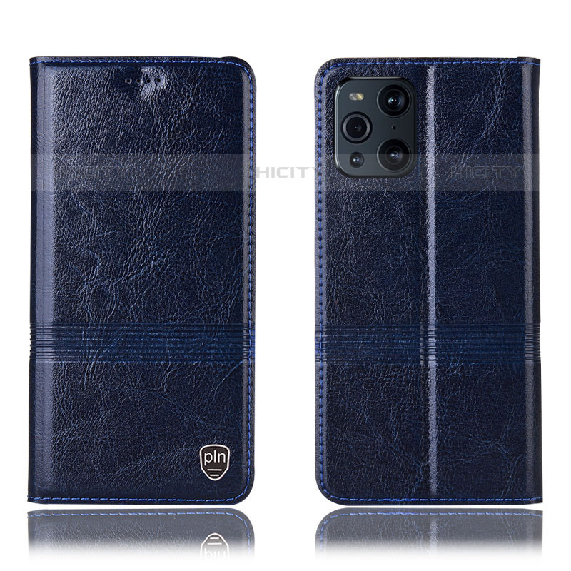 Custodia Portafoglio In Pelle Cover con Supporto H09P per Oppo Find X3 Pro 5G