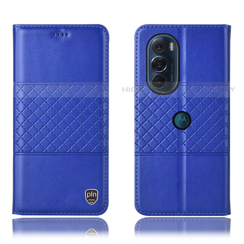 Custodia Portafoglio In Pelle Cover con Supporto H10P per Motorola Moto Edge X30 5G