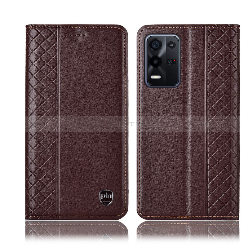 Custodia Portafoglio In Pelle Cover con Supporto H10P per Oppo K9X 5G