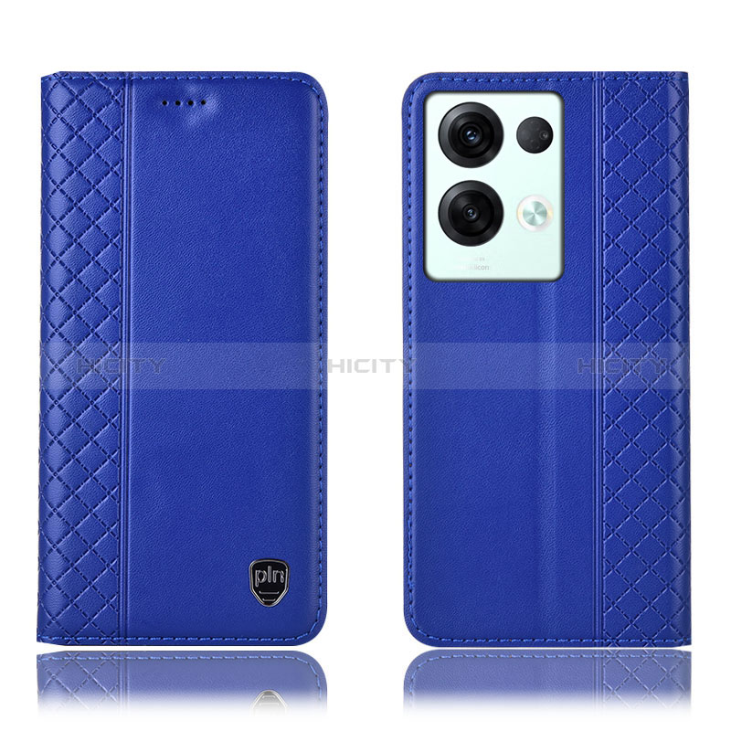 Custodia Portafoglio In Pelle Cover con Supporto H10P per Oppo Reno9 Pro+ Plus 5G