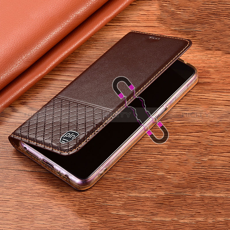 Custodia Portafoglio In Pelle Cover con Supporto H10P per Samsung Galaxy M30s