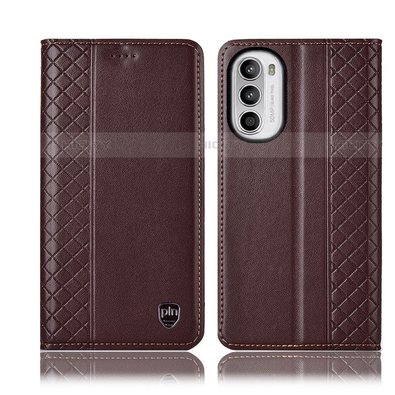 Custodia Portafoglio In Pelle Cover con Supporto H11P per Motorola Moto G82 5G