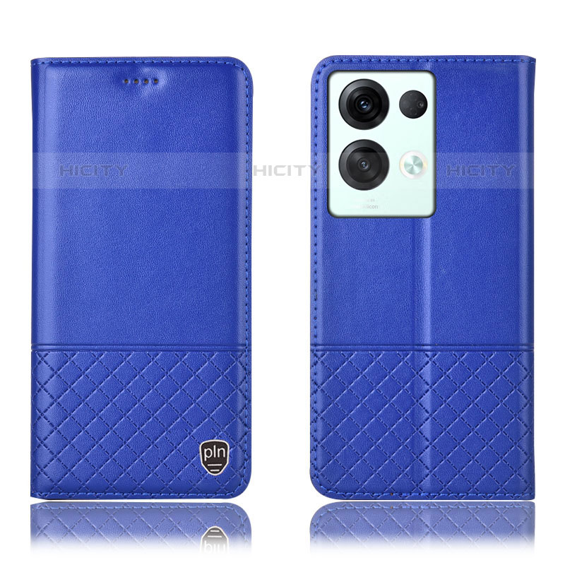 Custodia Portafoglio In Pelle Cover con Supporto H11P per Oppo Reno8 Pro 5G