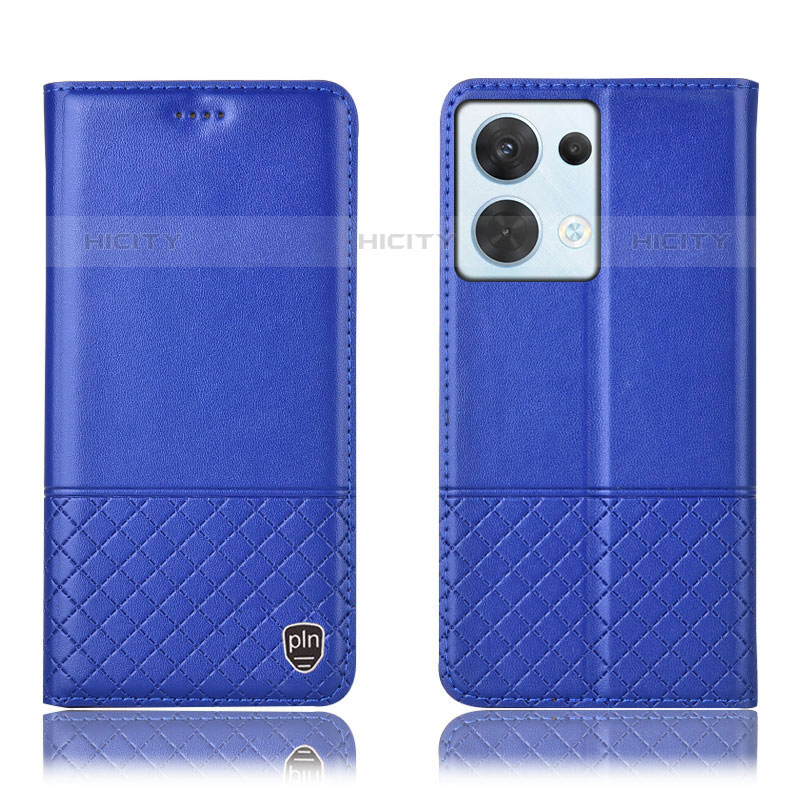 Custodia Portafoglio In Pelle Cover con Supporto H11P per Oppo Reno9 Pro 5G