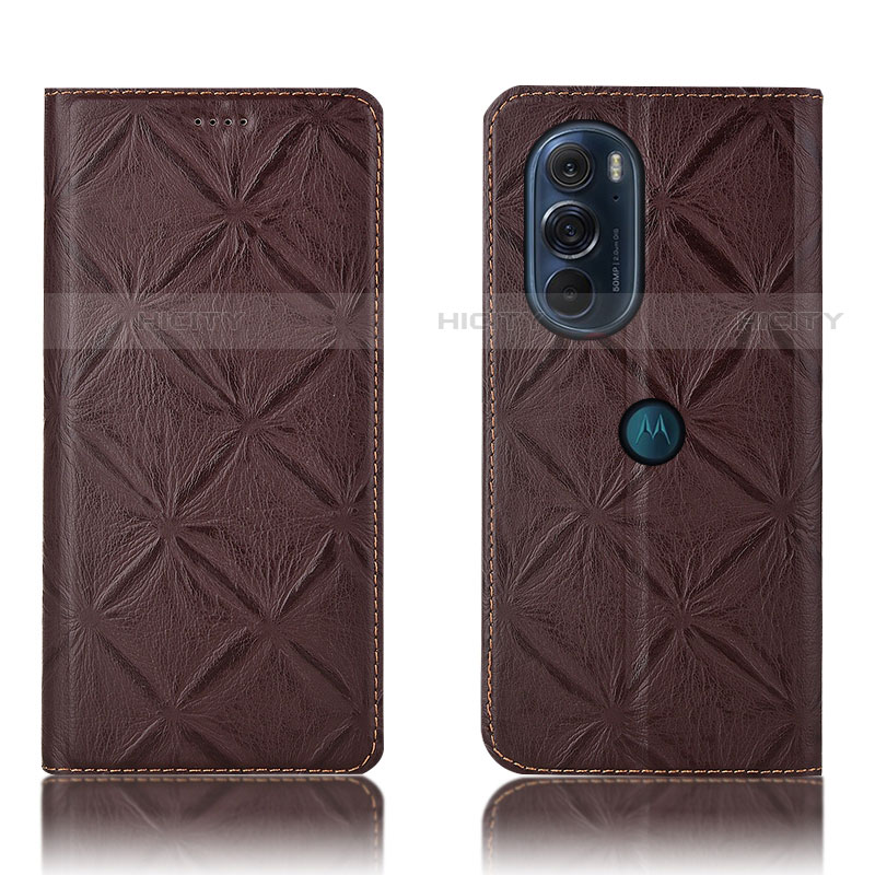 Custodia Portafoglio In Pelle Cover con Supporto H15P per Motorola Moto Edge X30 5G