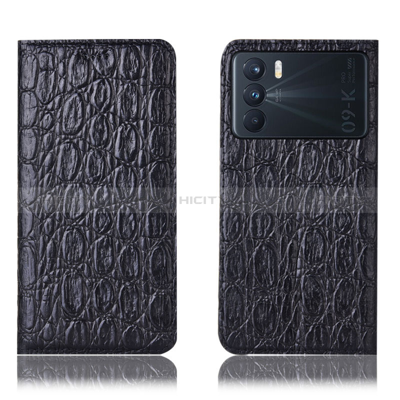 Custodia Portafoglio In Pelle Cover con Supporto H16P per Oppo K9 Pro 5G