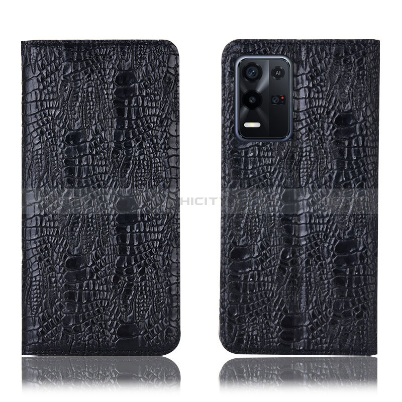 Custodia Portafoglio In Pelle Cover con Supporto H17P per Oppo K9X 5G