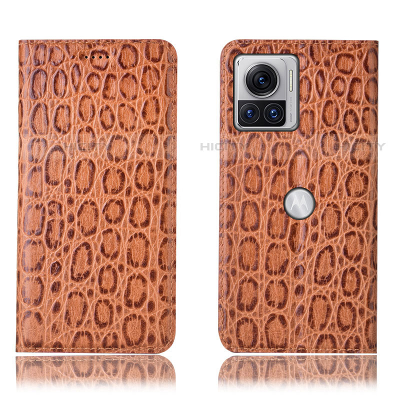 Custodia Portafoglio In Pelle Cover con Supporto H18P per Motorola Moto Edge X30 Pro 5G