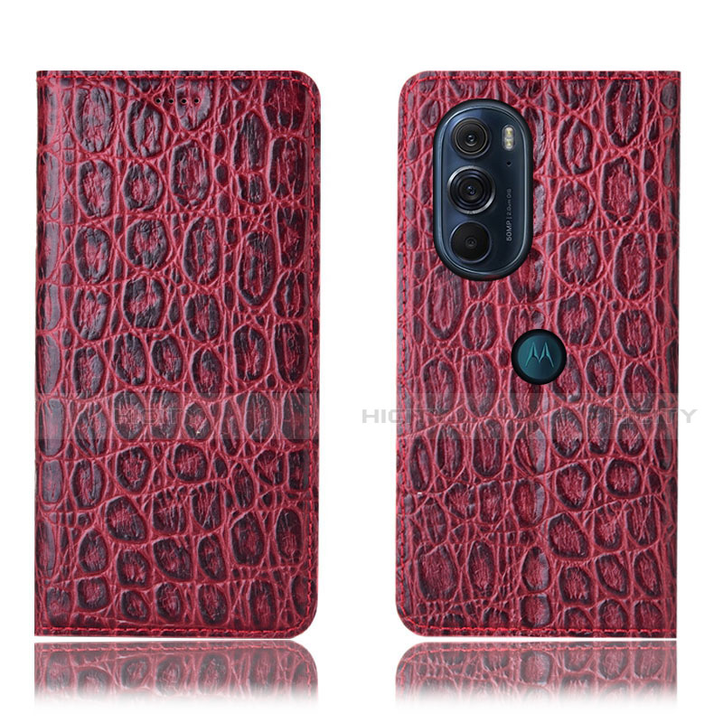 Custodia Portafoglio In Pelle Cover con Supporto H19P per Motorola Moto Edge 30 Pro 5G