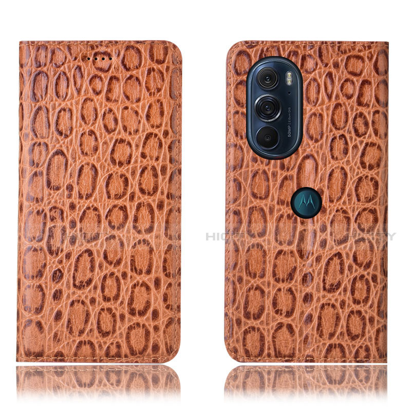 Custodia Portafoglio In Pelle Cover con Supporto H19P per Motorola Moto Edge 30 Pro 5G