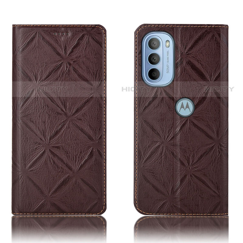 Custodia Portafoglio In Pelle Cover con Supporto H19P per Motorola Moto G31