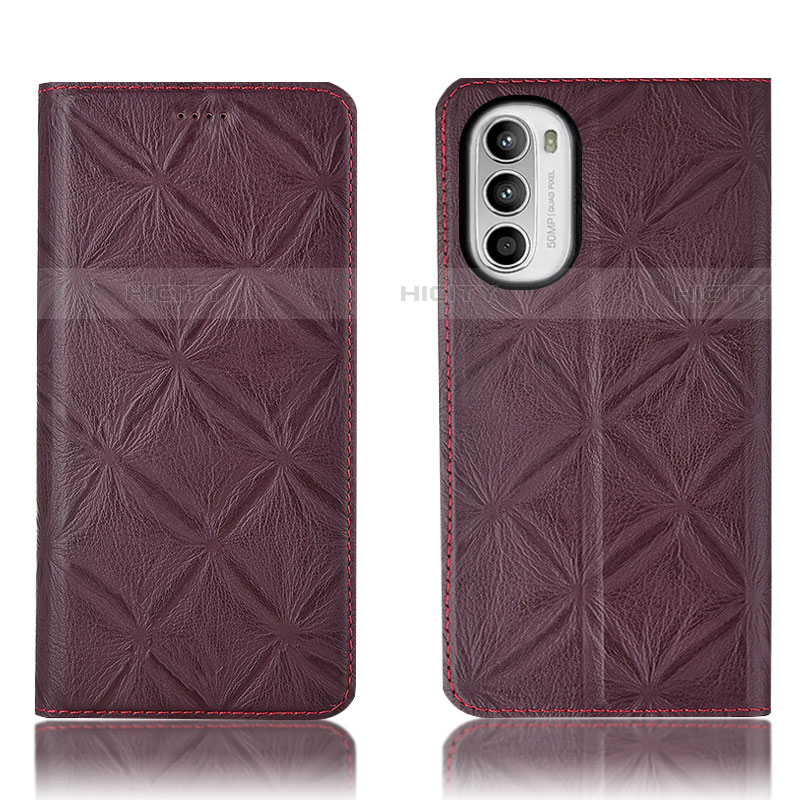 Custodia Portafoglio In Pelle Cover con Supporto H19P per Motorola Moto G71s 5G