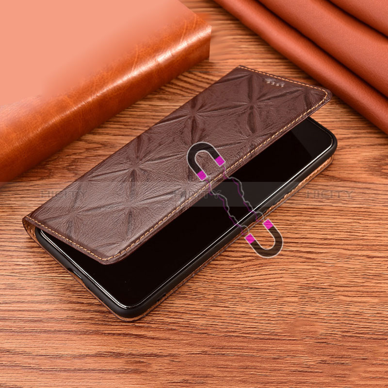 Custodia Portafoglio In Pelle Cover con Supporto H19P per Sony Xperia 10 IV