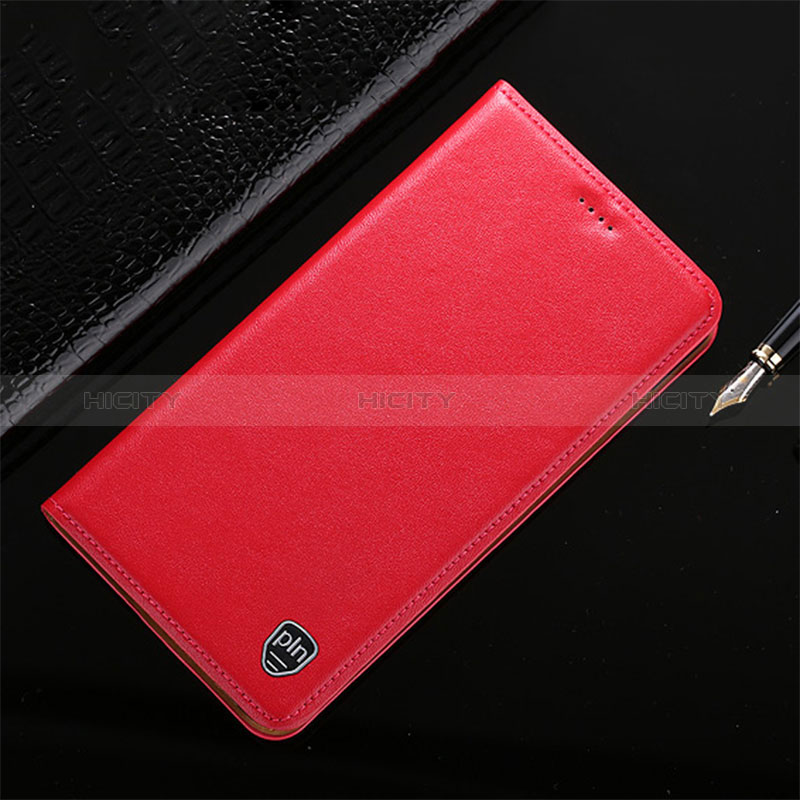 Custodia Portafoglio In Pelle Cover con Supporto H21P per Apple iPhone 11 Rosso