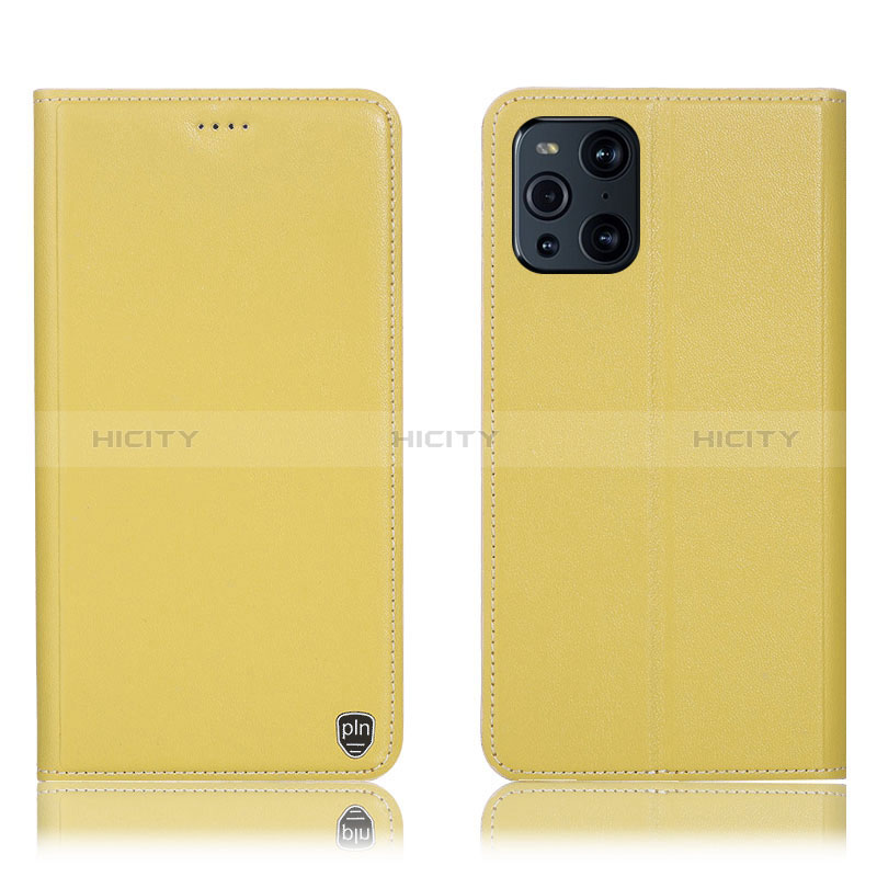 Custodia Portafoglio In Pelle Cover con Supporto H21P per Oppo Find X3 5G