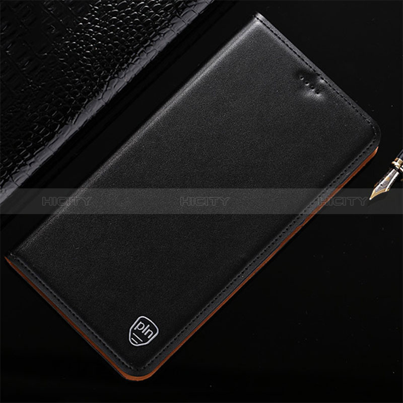 Custodia Portafoglio In Pelle Cover con Supporto H21P per Xiaomi Mi Note 10 Lite Nero