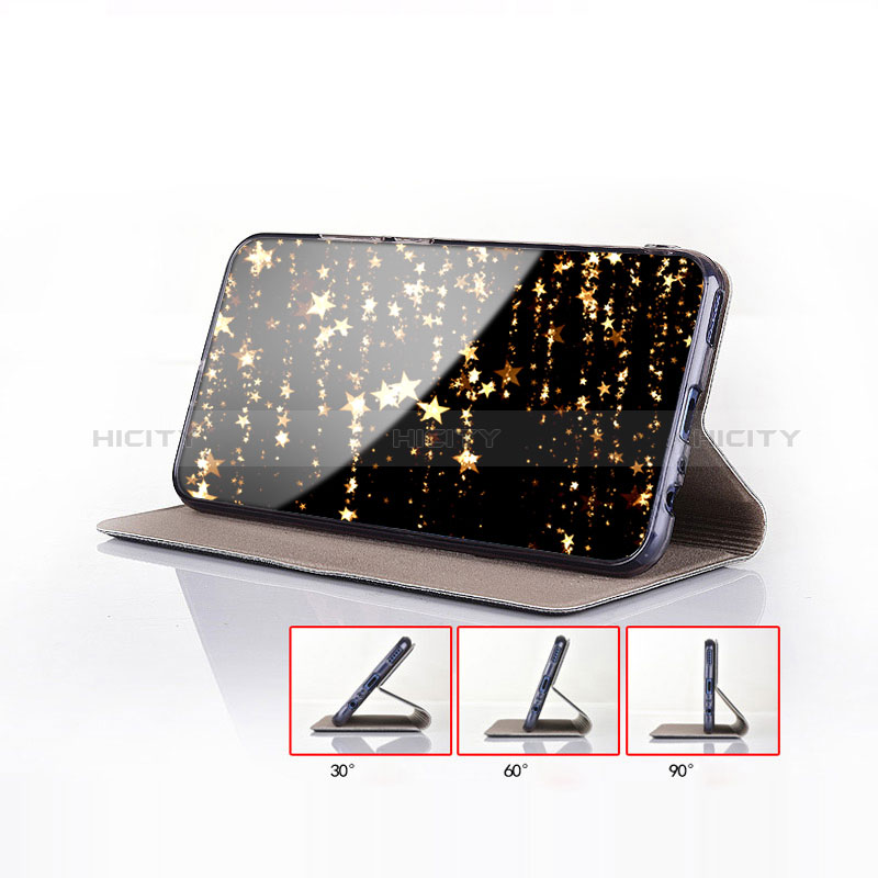 Custodia Portafoglio In Pelle Cover con Supporto H22P per Samsung Galaxy Note 10 Lite