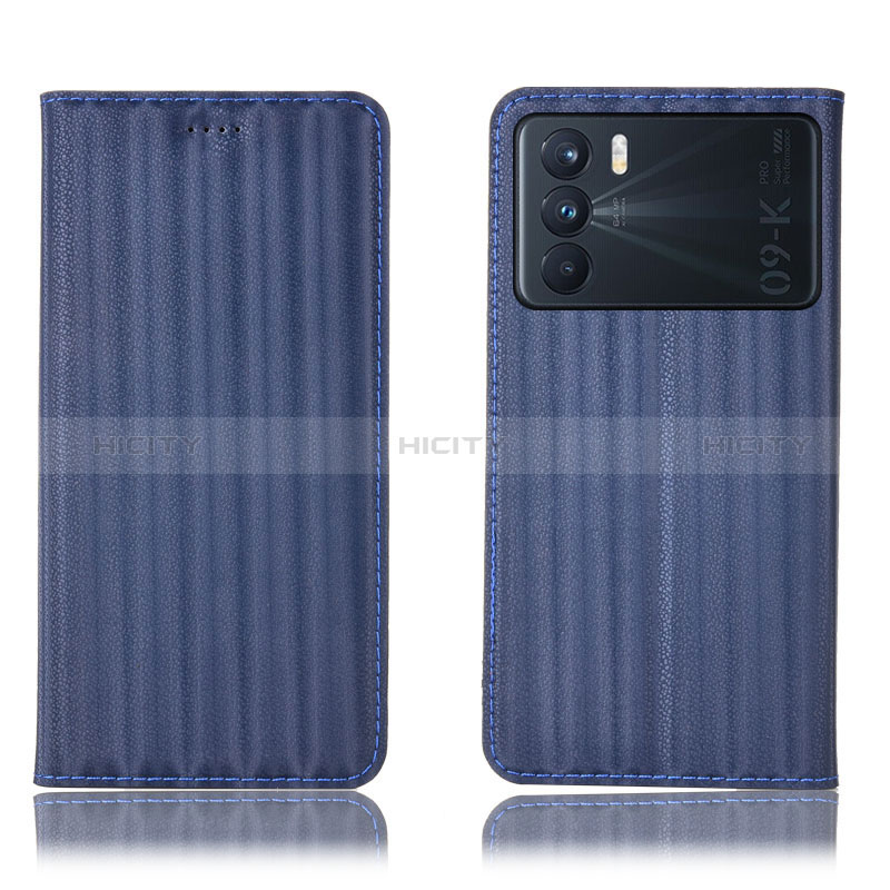 Custodia Portafoglio In Pelle Cover con Supporto H23P per Oppo K9 Pro 5G