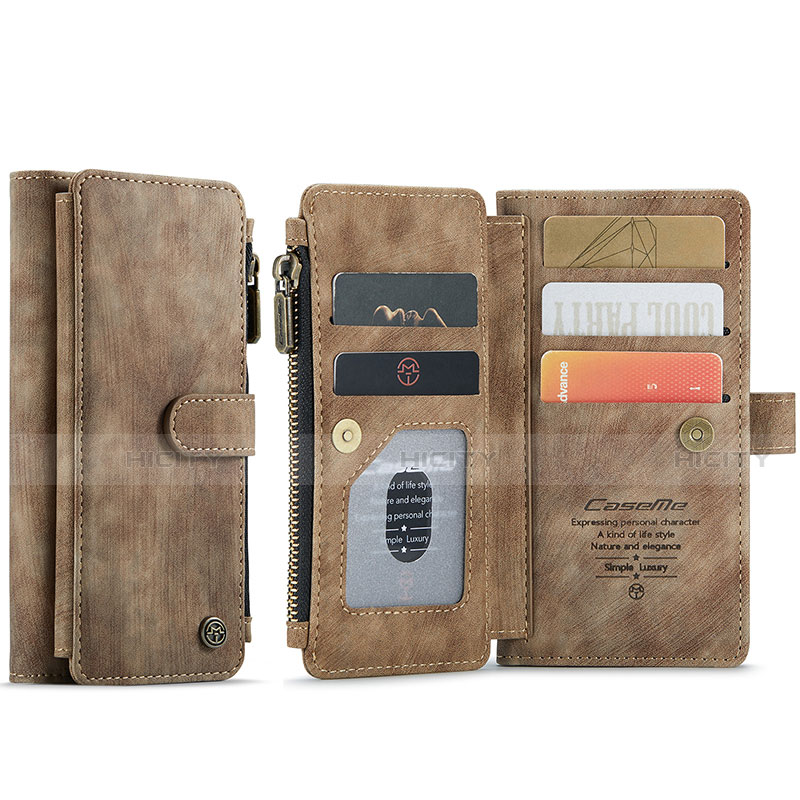 Custodia Portafoglio In Pelle Cover con Supporto H27 per Apple iPhone 13 Mini