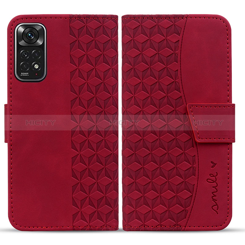 Custodia Portafoglio In Pelle Cover con Supporto HF1 per Xiaomi Redmi Note 11 4G (2022)