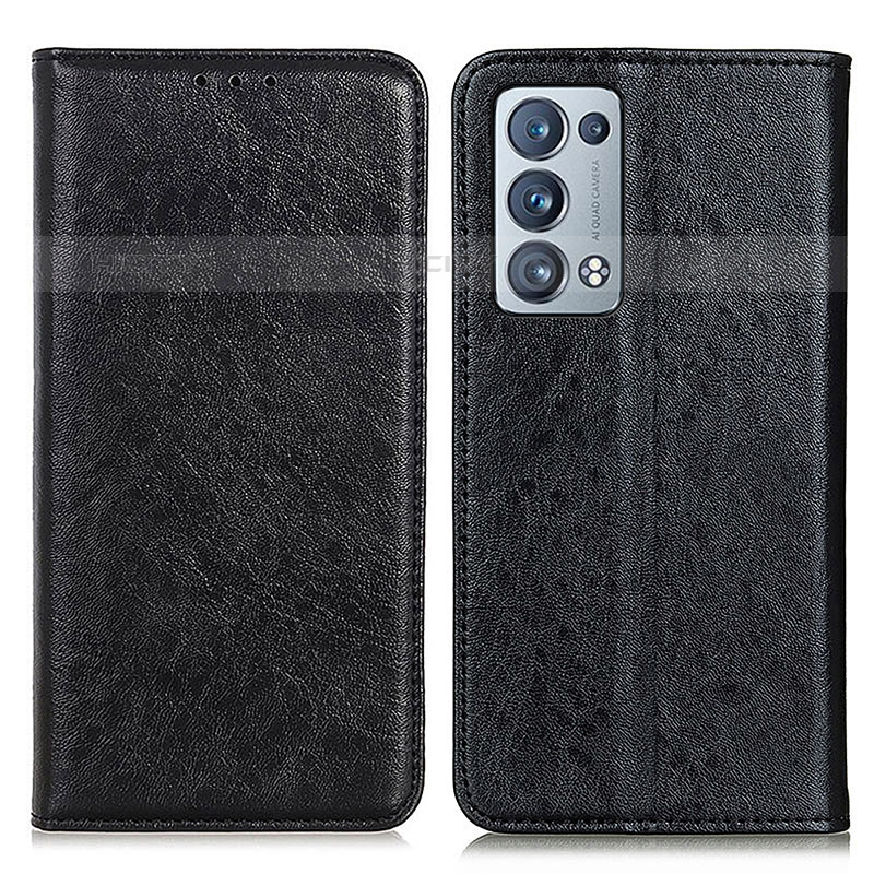 Custodia Portafoglio In Pelle Cover con Supporto K01Z per Oppo Reno6 Pro 5G