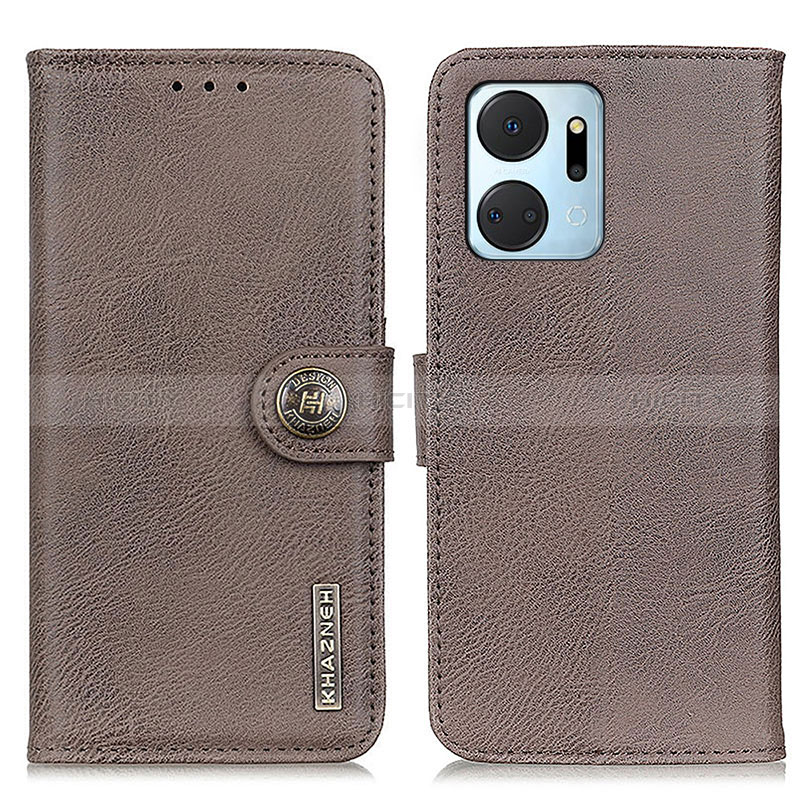 Custodia Portafoglio In Pelle Cover con Supporto K02Z per Huawei Honor X7a
